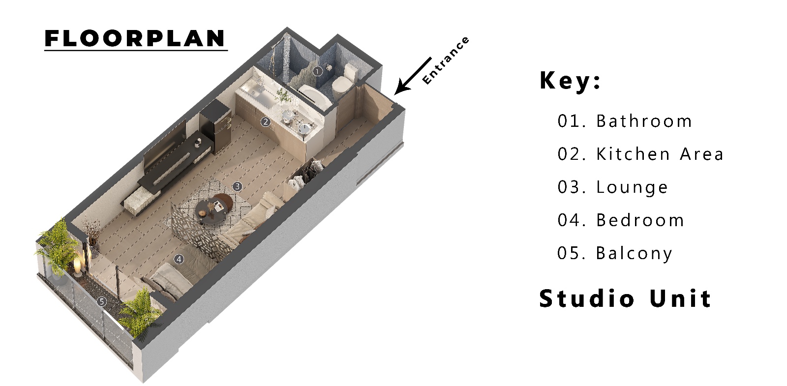 Baystar Kilimani - Premium Studio, 1 & 2 Bedroom image 15 in Kilimani, Nairobi