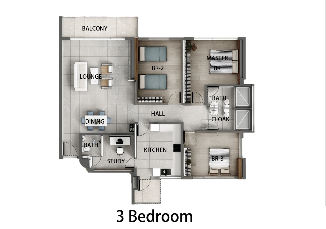Express View Residency Kilimani - Premium 1,2,3 & 4 Bedrooms image 6 in Kilimani, Nairobi