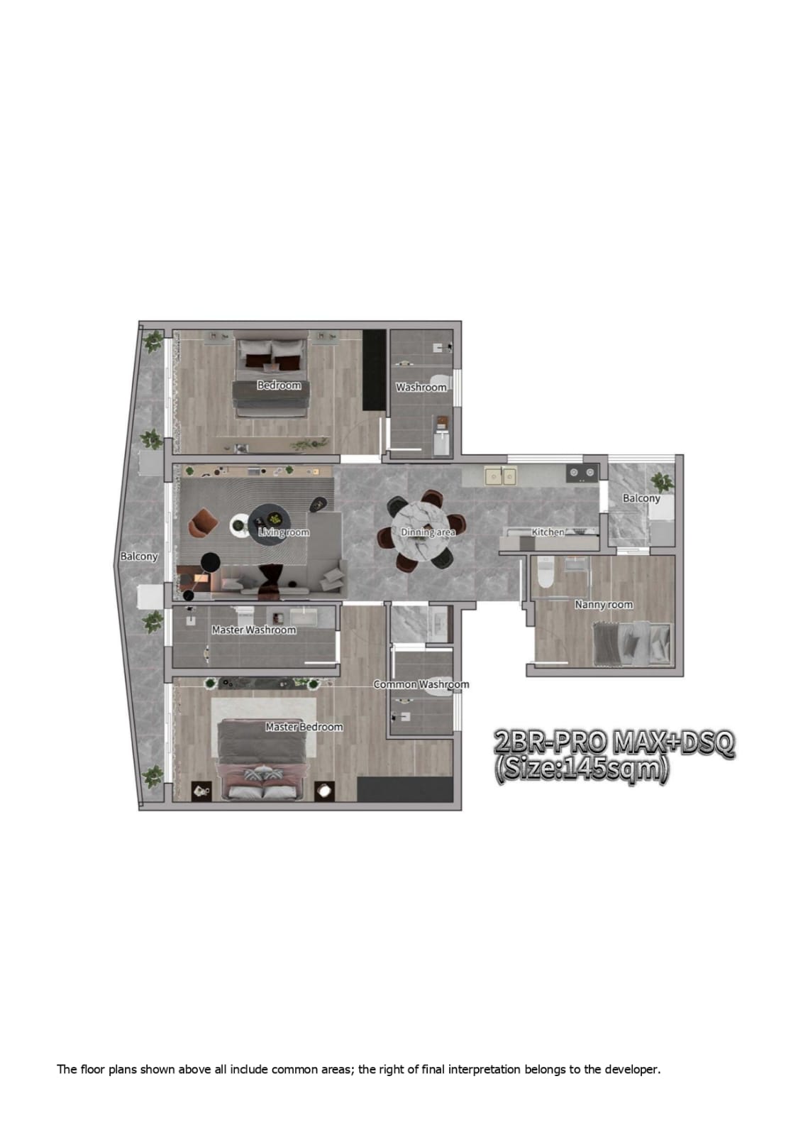 Diamond Bay Residence - Premium 1 & 2 Bedrooms