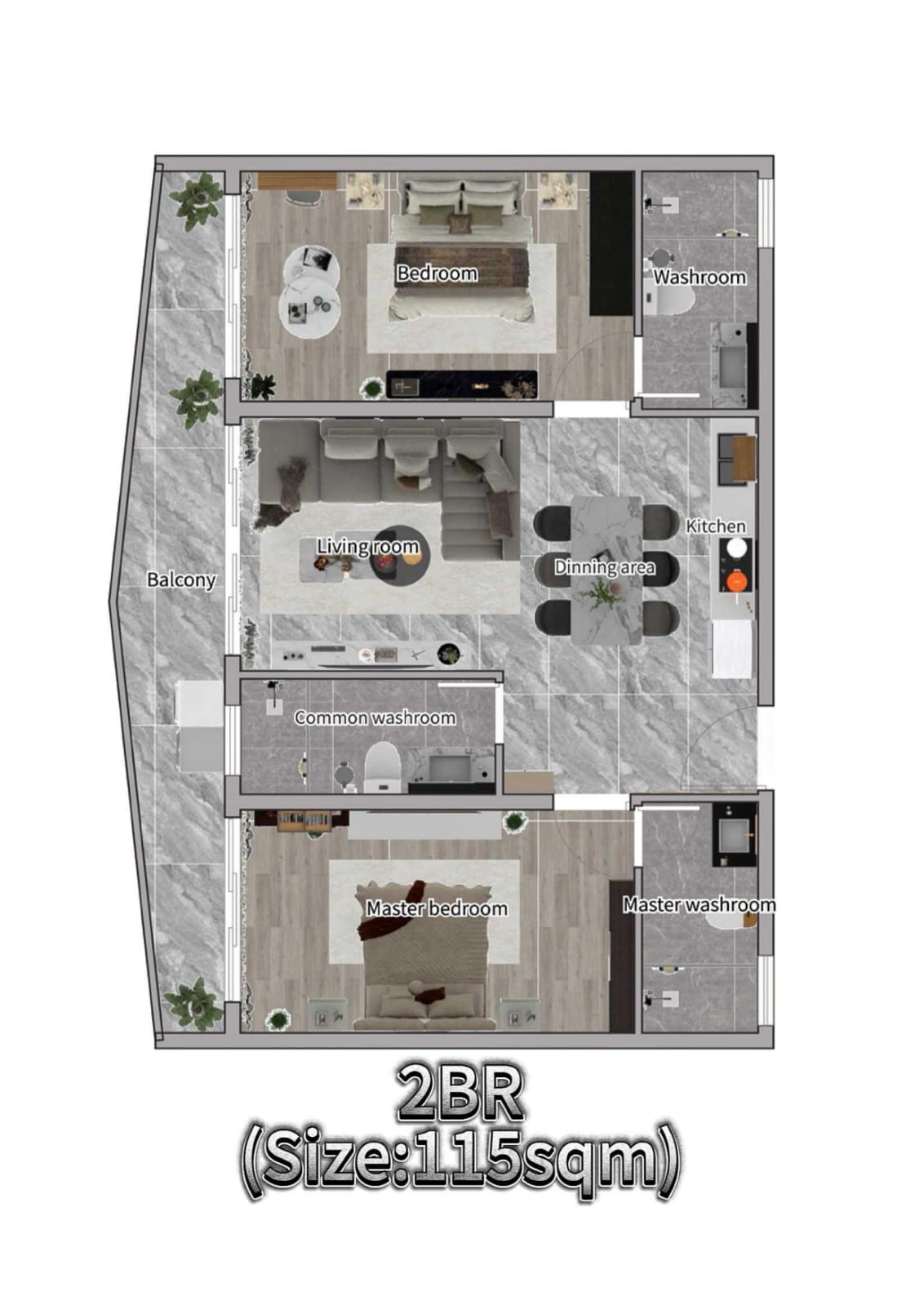 Diamond Bay Residence - Premium 1 & 2 Bedrooms image 4 in Westlands, Nairobi