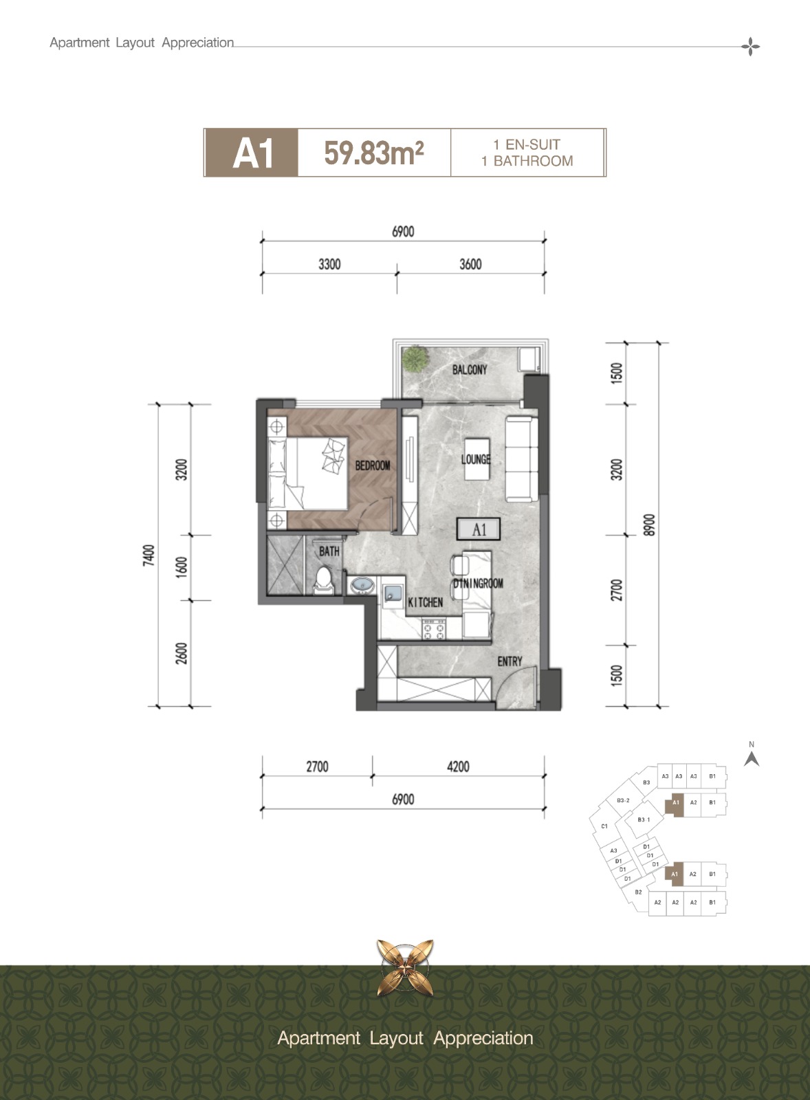 Mogotio Oasis – Luxury Studio, 1, 2 & 3 Bedrooms image 14 in Westlands, Nairobi