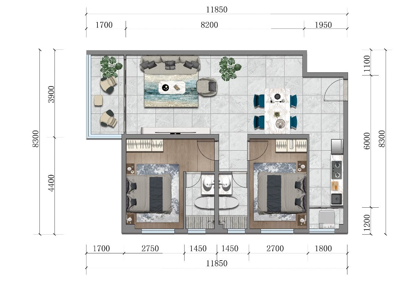 Maylan Park Residency  | 1, 2 3 & 4 Bedrooms image 4 in Kileleshwa, Nairobi
