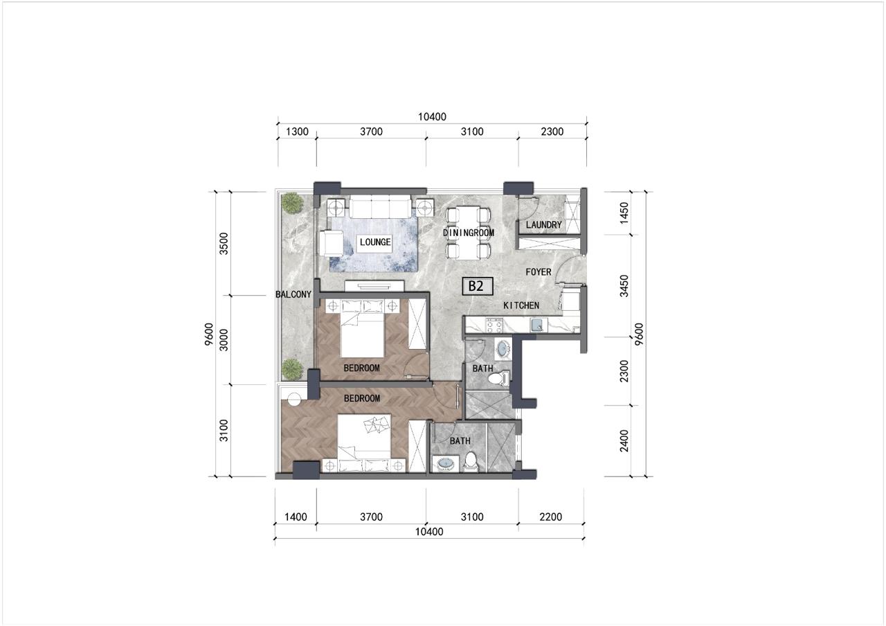 Riara Oasis Residence Kilimani - Studio, 1, 2 & 3 Bedrooms image 11 in Kilimani, Nairobi