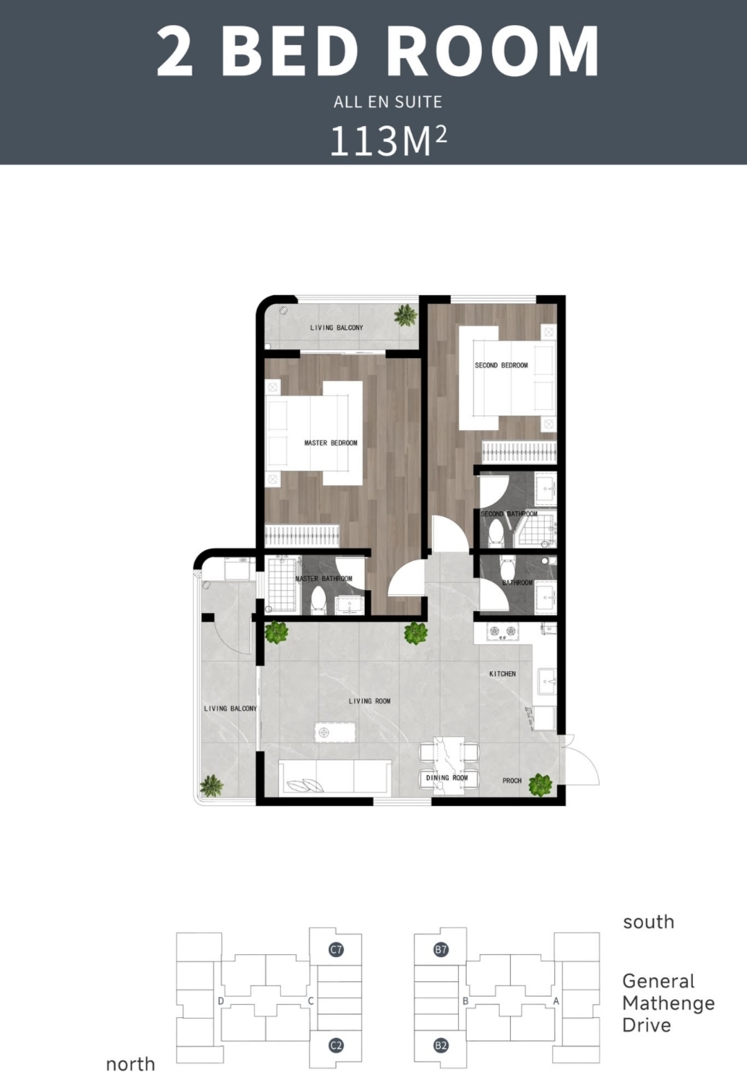 Oak Rise Residency - 1 & 2 Bedroom image 19 in Westlands, Nairobi