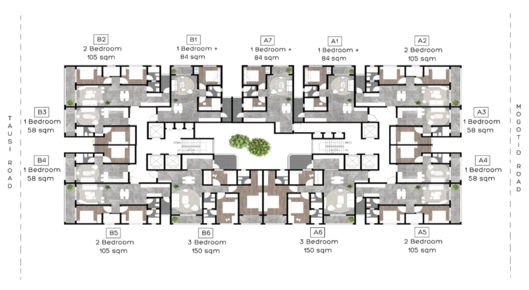 Oak West Residency - Premium 1, 2 & 3 Bedrooms image 13 in Westlands, Nairobi