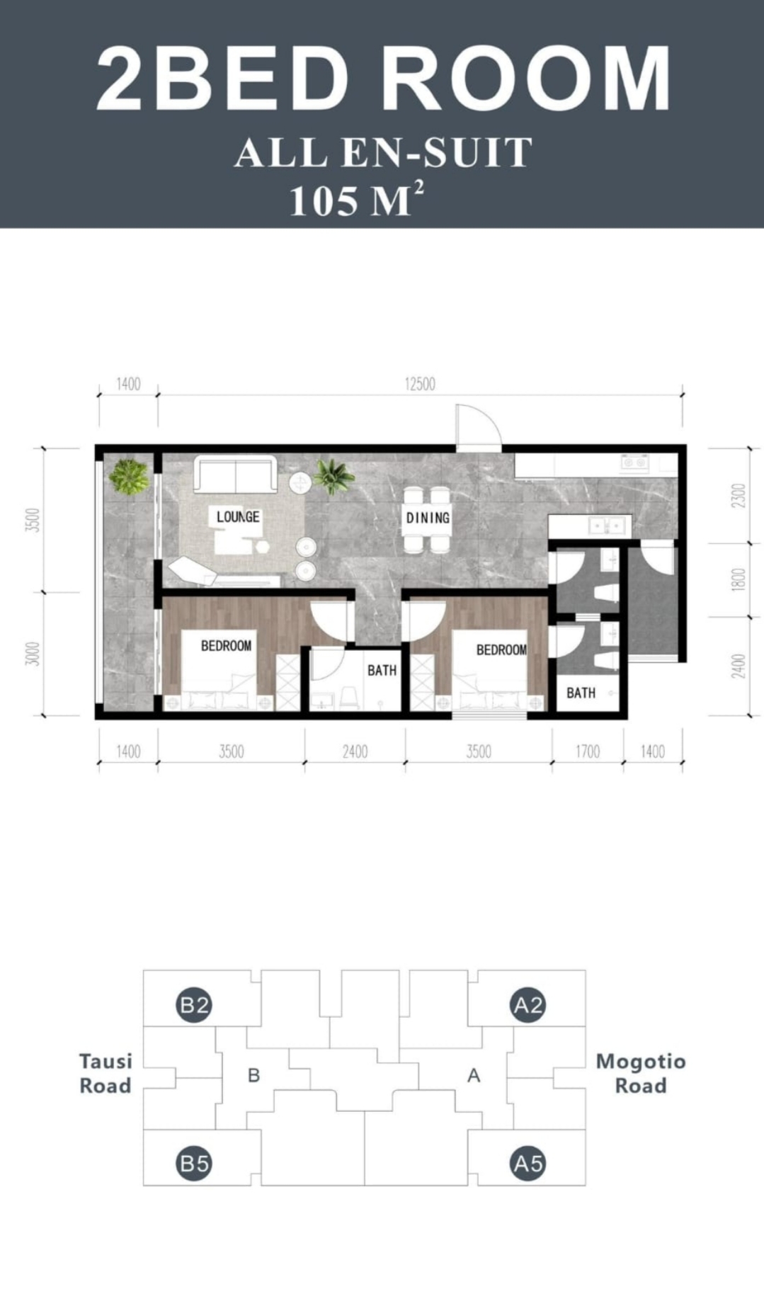 Oak West Residency - Premium 1, 2 & 3 Bedrooms image 20 in Westlands, Nairobi